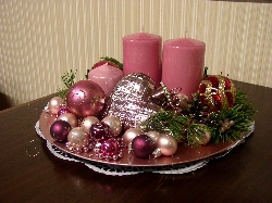 Adventné vence a dekorácie