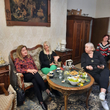 Beseda so spisovateľkou  Maríková Studeničivou