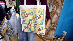 Maľovanie voskom - tašky