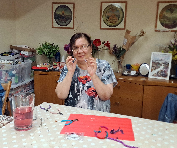 Náramky z drôtikových špirál